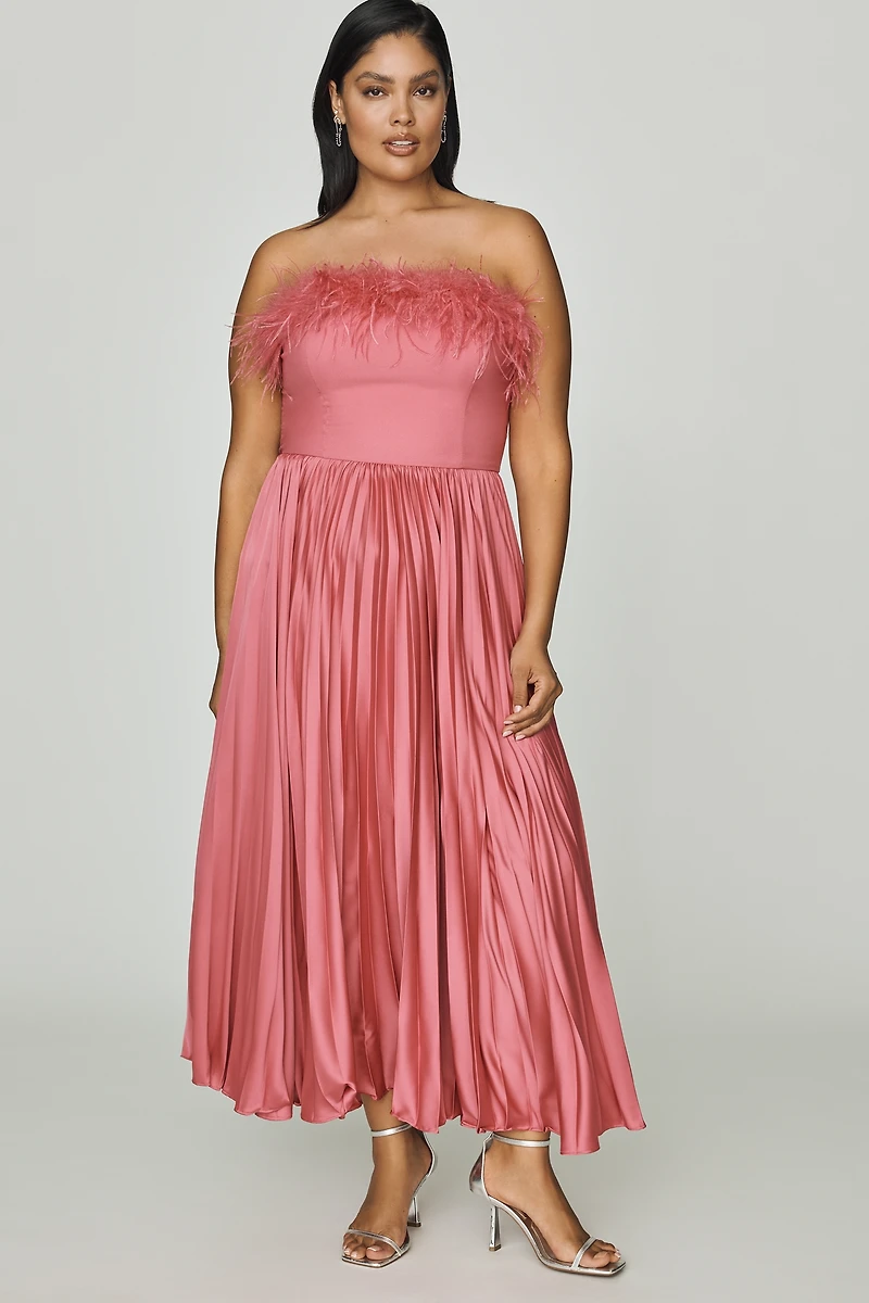 Hutch Strapless Midi Dress