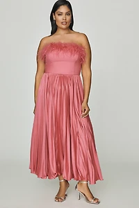 Hutch Strapless Midi Dress