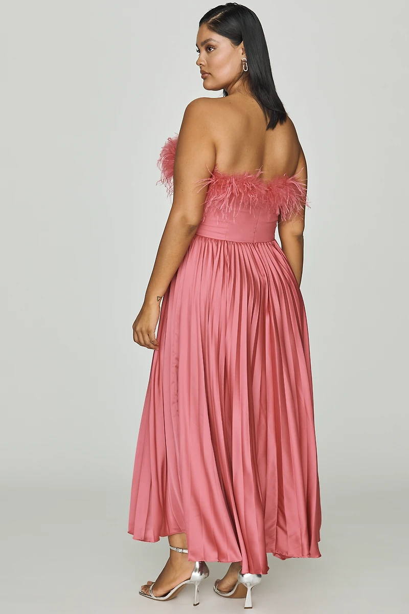 Hutch Strapless Midi Dress