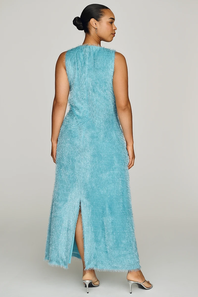 Hutch Sleeveless Fringe Maxi Dress