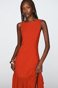 Hutch Emilia Pleated Maxi Dress