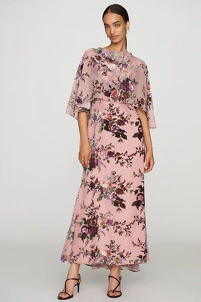 Hutch Avielle Cape Maxi Dress