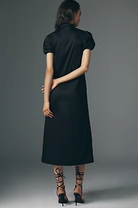 Mestiza Elliana Puff-Sleeve Midi Dress