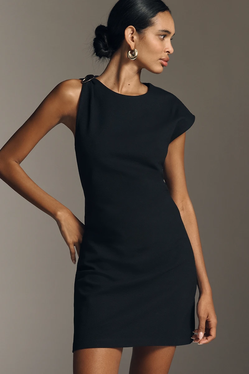 By Anthropologie Asymmetric Mini Dress