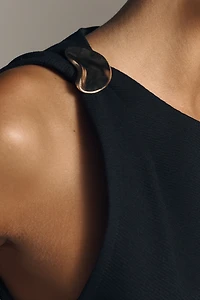 By Anthropologie Asymmetric Mini Dress