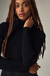 The Thea Long-Sleeve Twofer Maxi Dress
