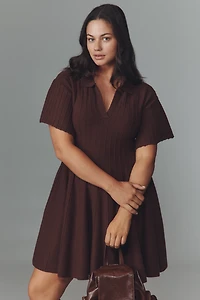 By Anthropologie A-Line Mini Sweater Dress