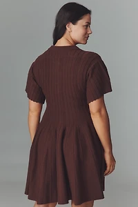 By Anthropologie A-Line Mini Sweater Dress