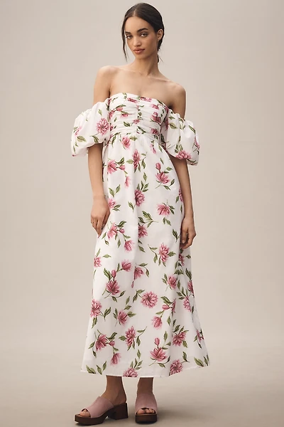 Banjanan Farida Off-The-Shoulder Maxi Dress