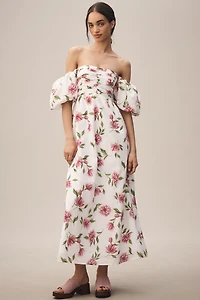 Banjanan Farida Off-The-Shoulder Maxi Dress