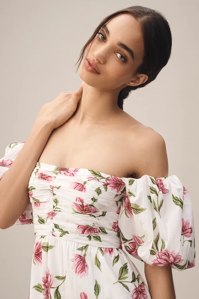 Banjanan Farida Off-The-Shoulder Maxi Dress