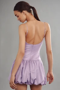 Delfi Collective Natassia Drop-Waist Bubble-Hem Dress