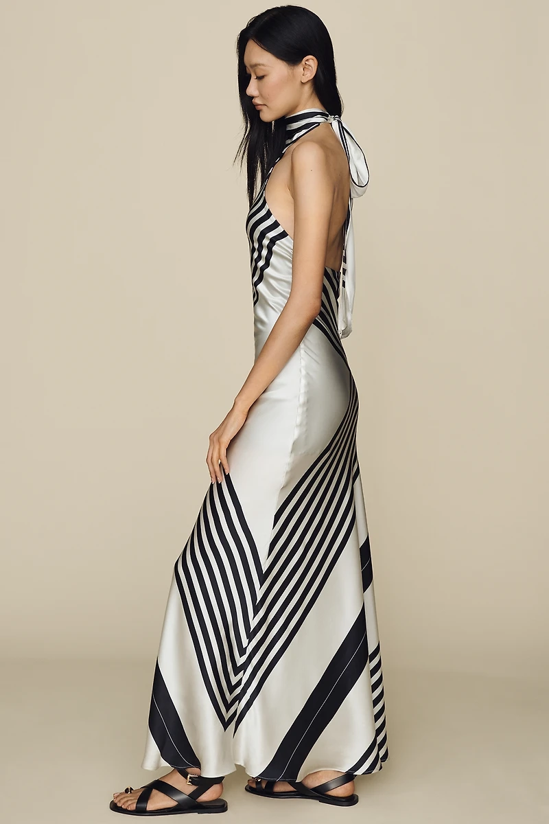 Delfi Collective Sonya Halter Maxi Dress