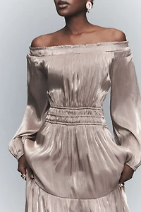 The Somerset Off-Shoulder Maxi Dress