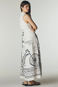 The Mona Miki Lowe Linen Shirt Dress by Maeve