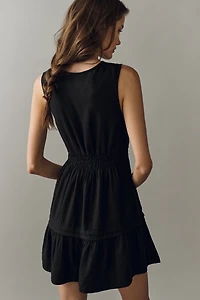 Somerset Linen Sleeveless Mini Dress