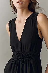 Somerset Linen Sleeveless Mini Dress