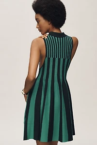 Maeve Sleeveless Knit Mini Swing Dress
