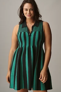 Maeve Sleeveless Knit Mini Swing Dress