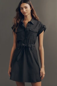 Derek Lam 10 Crosby Azora Belted Mini Dress