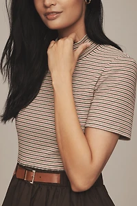 Maeve Belted Twofer Bubble Mini Dress