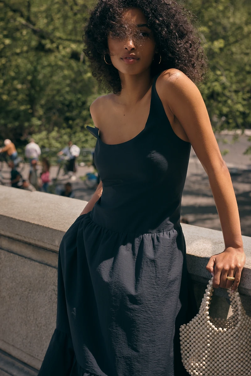 Maeve Drop-Waist Midi Dress