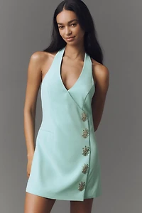 The Wolf Gang Inka Halter Mini Dress