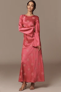 The Wolf Gang Zephora Long-Sleeve Maxi Dress