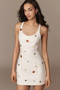 The Wolf Gang Romy Sleeveless Scoop Mini Dress