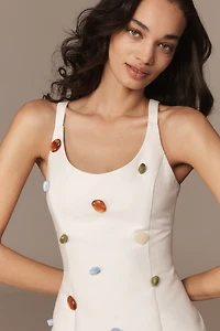 The Wolf Gang Romy Sleeveless Scoop Mini Dress