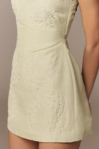 The Wolf Gang Pacro Linen Sleeveless Mini Dress