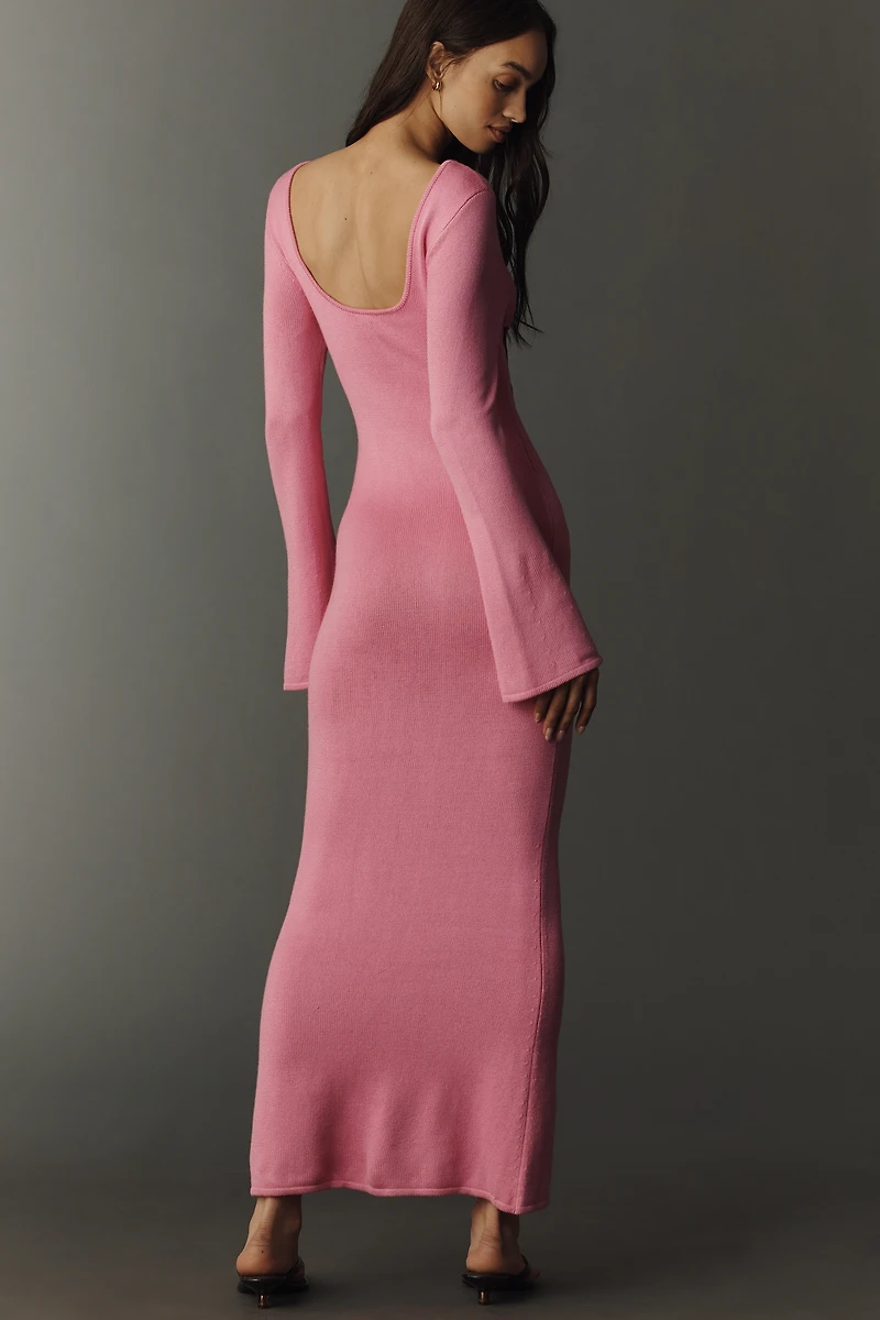 The Wolf Gang Keiko Long-Sleeve Maxi Dress