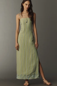 The Wolf Gang Elm Embroidered Maxi Dress
