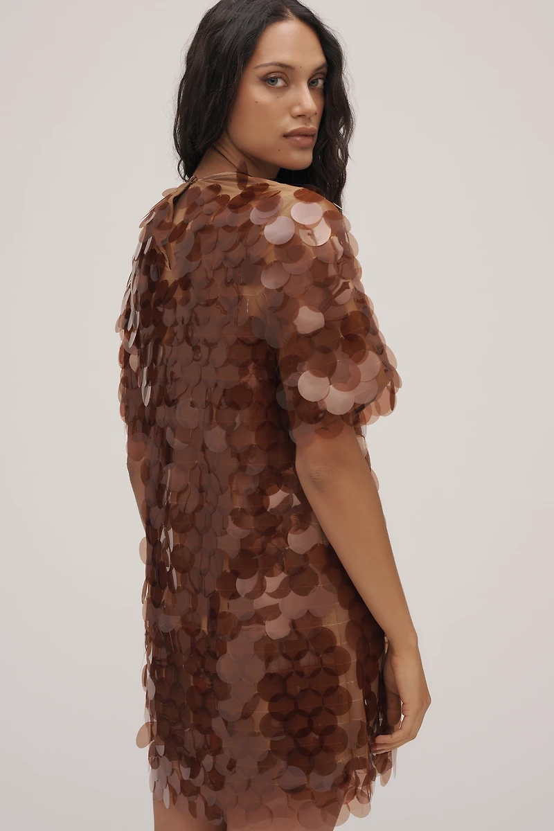 Saylor Stara Sequin Mini Dress