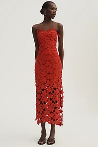 Saylor Philomena Cotton Cutwork Maxi Dress