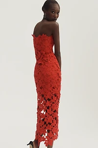 Saylor Philomena Cotton Cutwork Maxi Dress