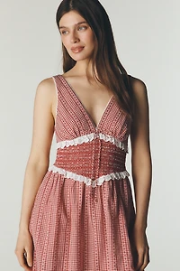 Saylor Karima V-Neck Maxi Dress