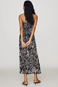 Saylor Kriss Strapless Midi Dress
