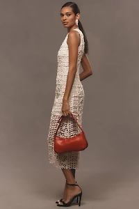 Endless Rose Sleeveless Textured Midi Dress