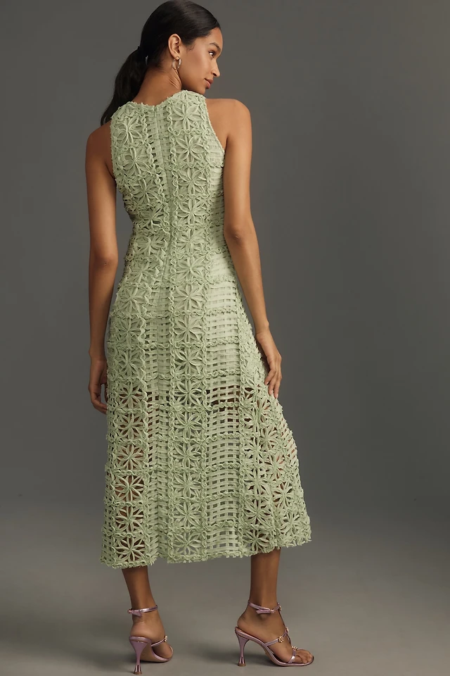 Endless Rose Sleeveless Textured Midi Dress | The Summit