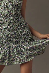 Endless Rose Sleeveless Smocked Mini Dress