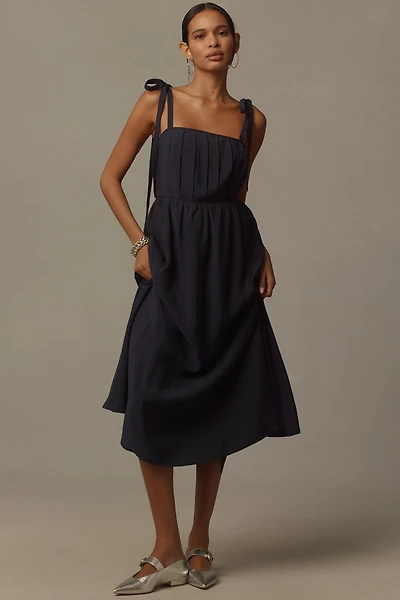 Endless Rose Pleated Midi Dress