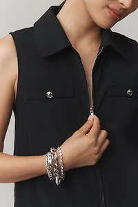 Endless Rose Sleeveless Collared Mini Dress