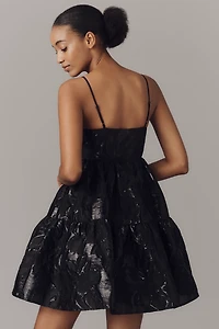 Endless Rose Square-Neck Babydoll Mini Dress