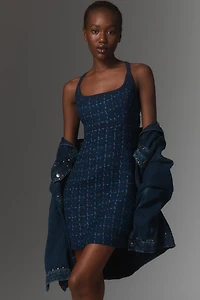 Endless Rose Tweed Sleeveless Mini Dress