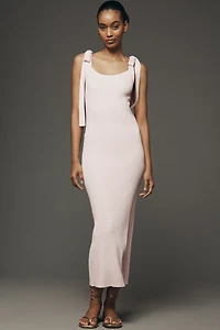 Endless Rose Tie-Strap Midi Dress