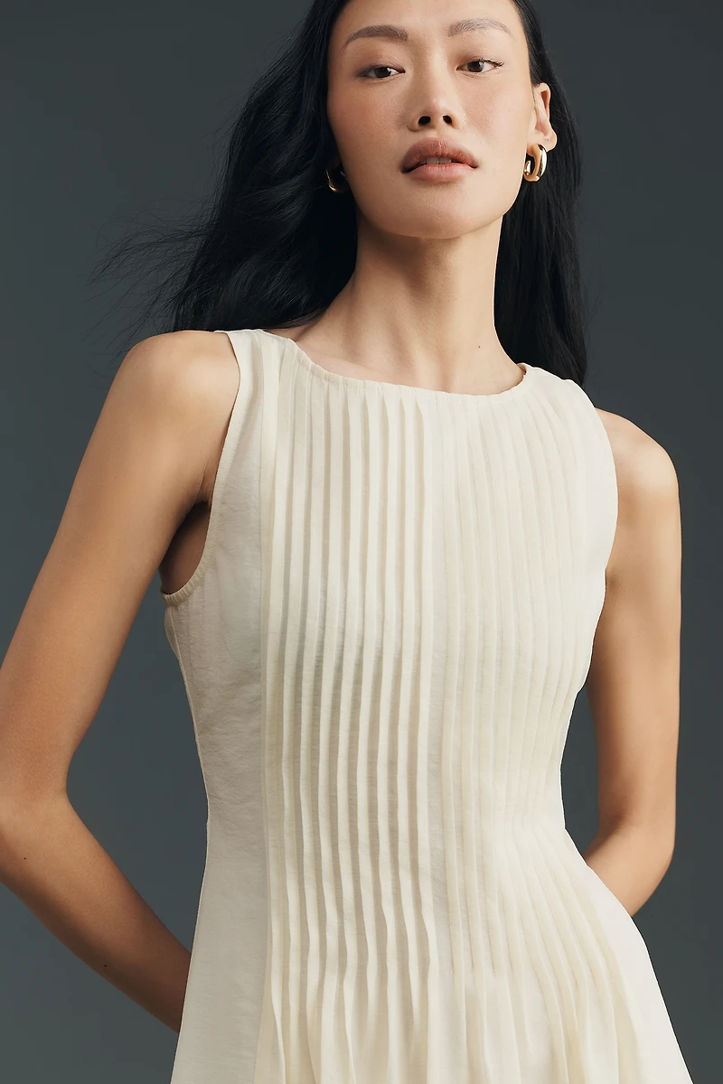 Endless Rose Pleated Midi Dress