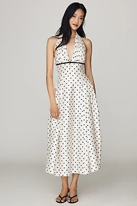 Endless Rose Drop-Waist Halter Dress