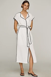 Endless Rose Trimmed Midi Dress