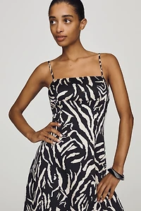 Endless Rose Zebra Midi Dress